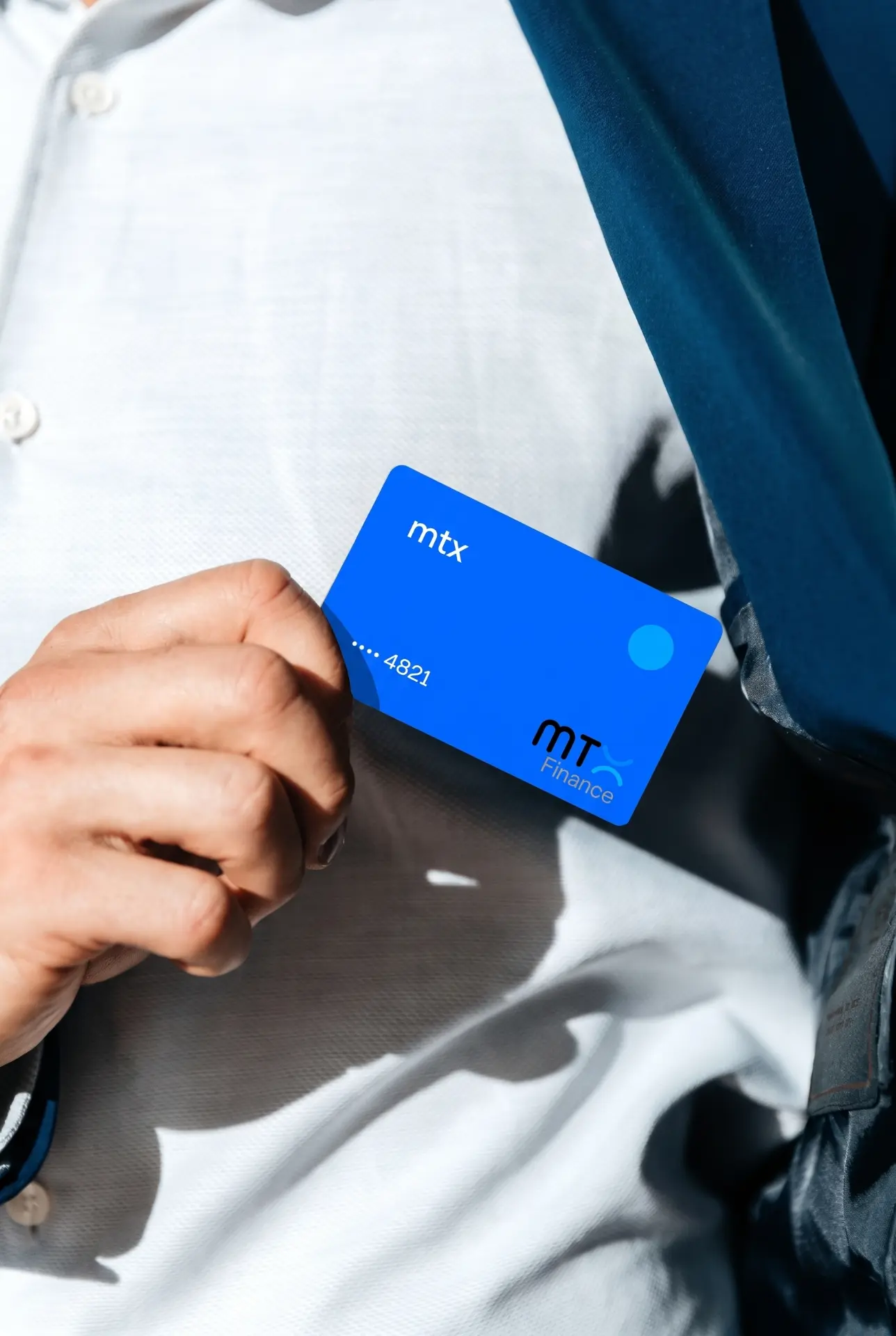 Incoming fiat payments received into a dedicated vIBAN